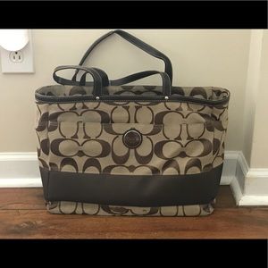 RARE Coach Diaper Bag